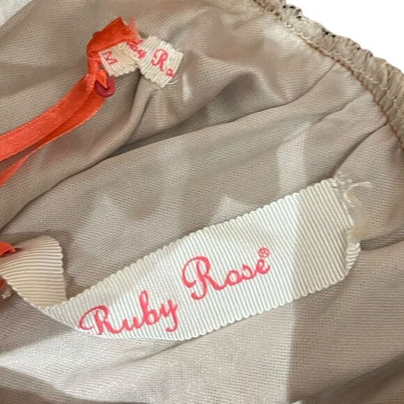 NWT Ruby Rose Girl’s Cheetah Print Tiered Ruffle Skirt, Size M - Picture 4 of 7